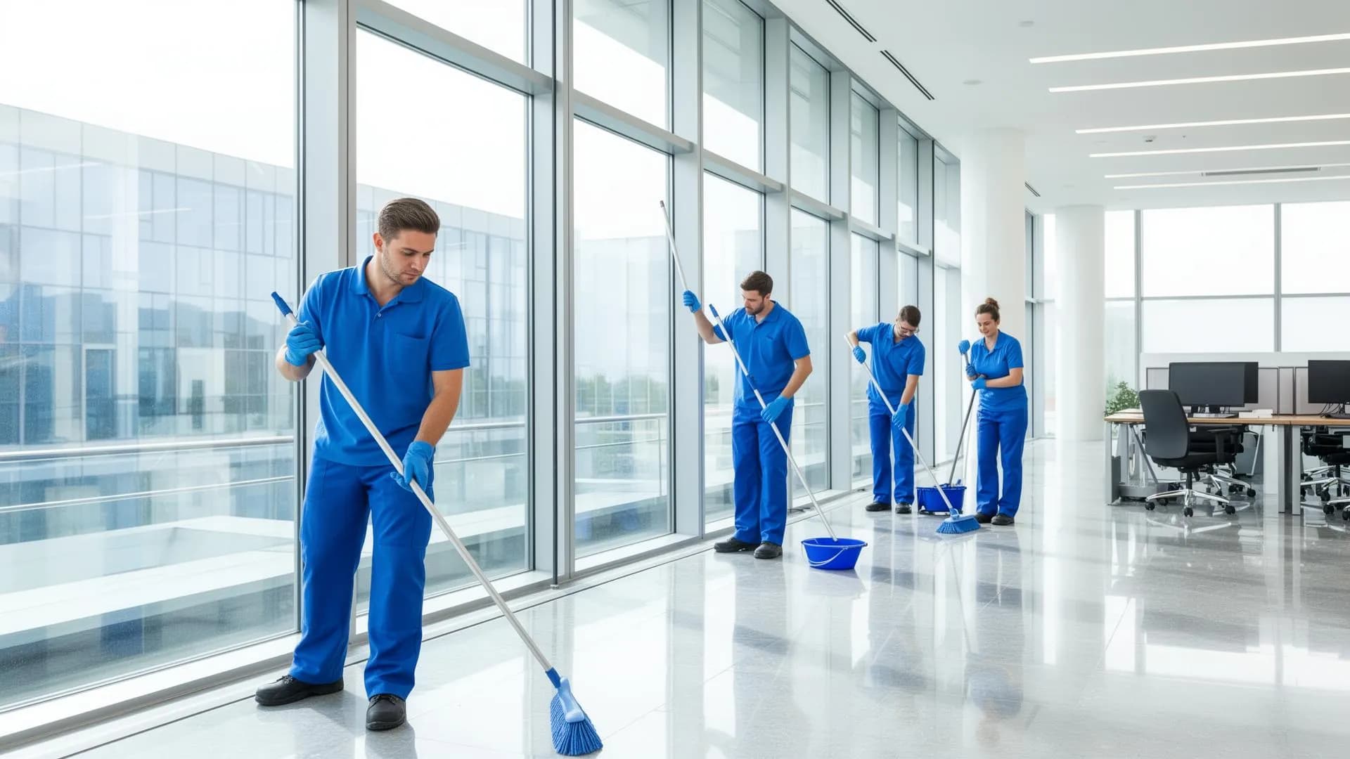 Nivara Cleaning team delivering premium cleaning service